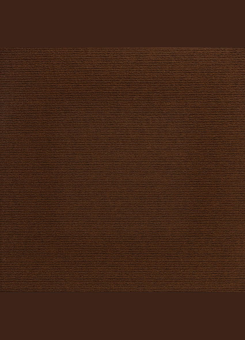 Самоклеюча плитка під ковролін темно-коричнева 600х600х4мм SW-00001127 Sticker Wall (292564766)