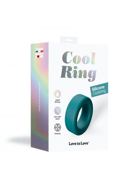 Эрекционное кольцо COOL RING - TEAL ME - CherryLove Love To Love (339867192)
