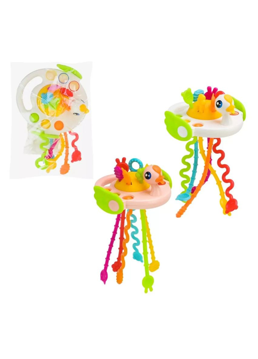 Игрушка погремушка подвеска для самых маленьких тактильная 668-20 в ассортименте. No Brand (362437034)