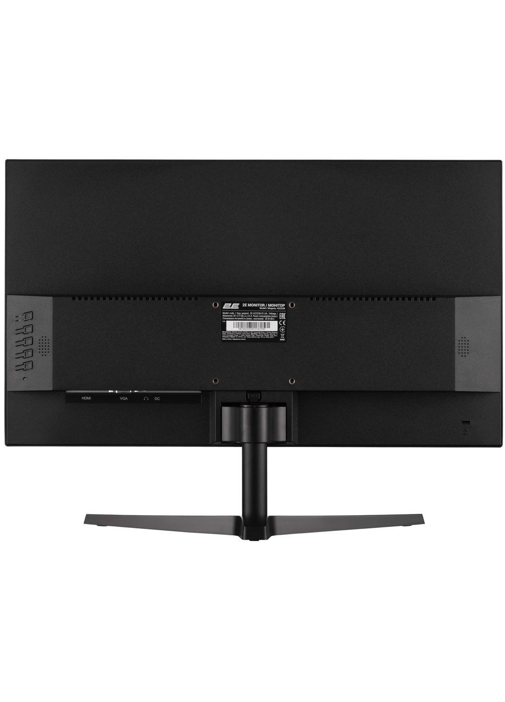 Монитор 21.5" А2222B (-A2222B-01.UA) Black 2E (360415792)