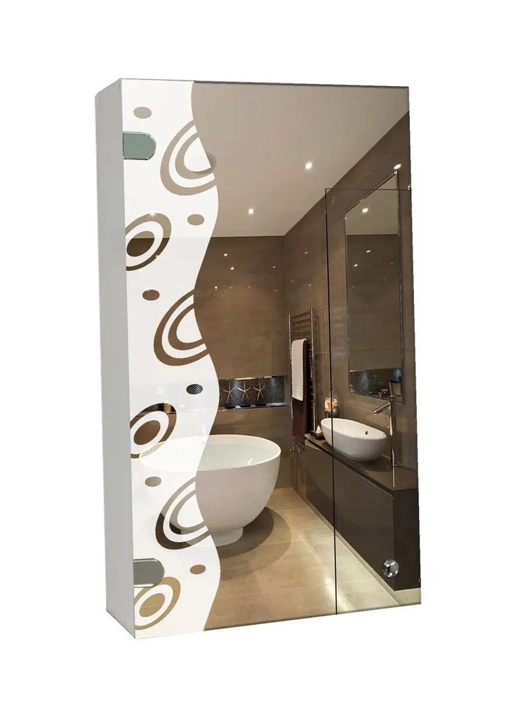 Зеркальный шкаф 400х700х140 ШК803 No Brand (313594792)