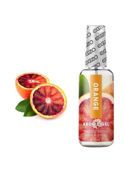 Съедобный гель-лубрикант AROMA GEL-Апельсин, 50 мл Egzo (372737702)