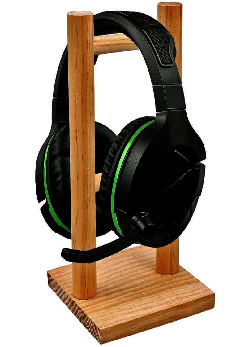 Стійка для навушників з дерева Холідей 2 сієна (НУП-200405) No Brand (328415216)