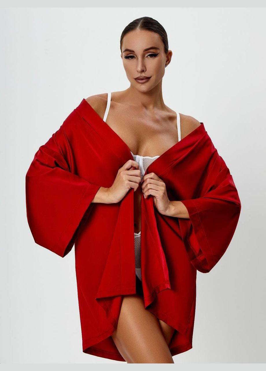 Зручний легкий халат з натурального шовку Adelante (316581886)