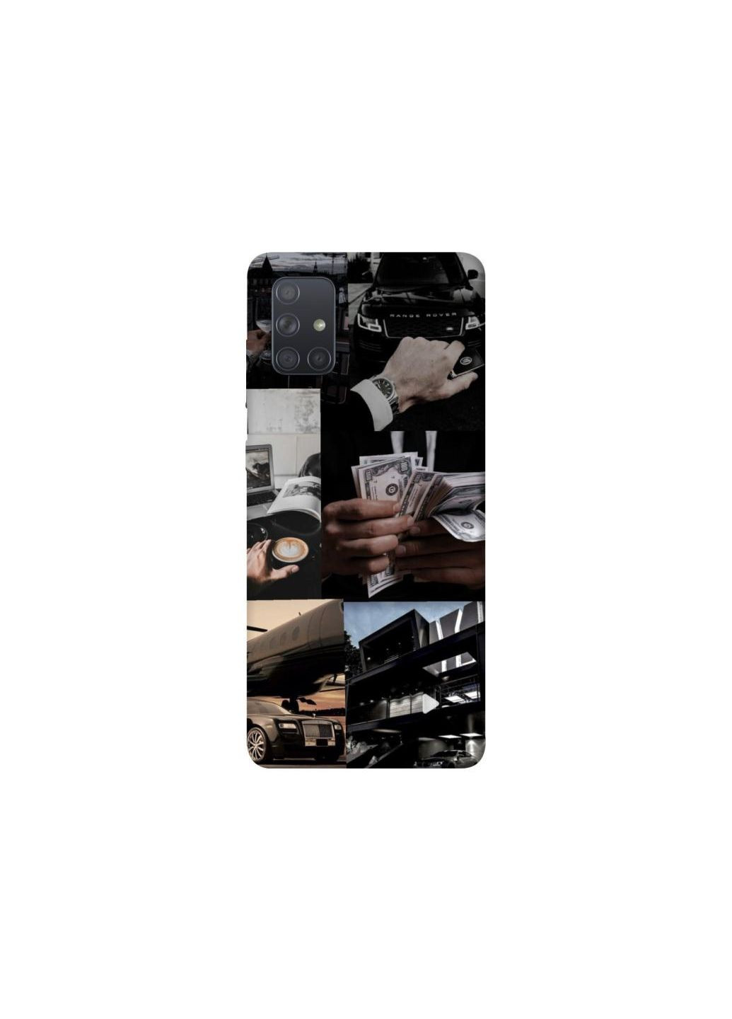 Чехол на Samsung Galaxy A71 Men's style v3 Frontalka (354182926)