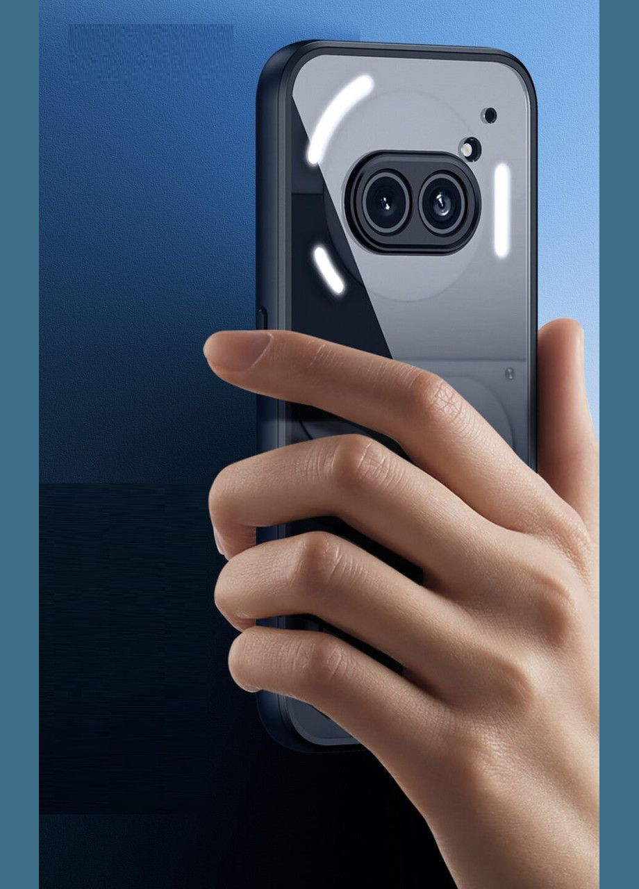 Чехол бампер Aimo для Nothing Phone 2a Black Dux Ducis (324234515)