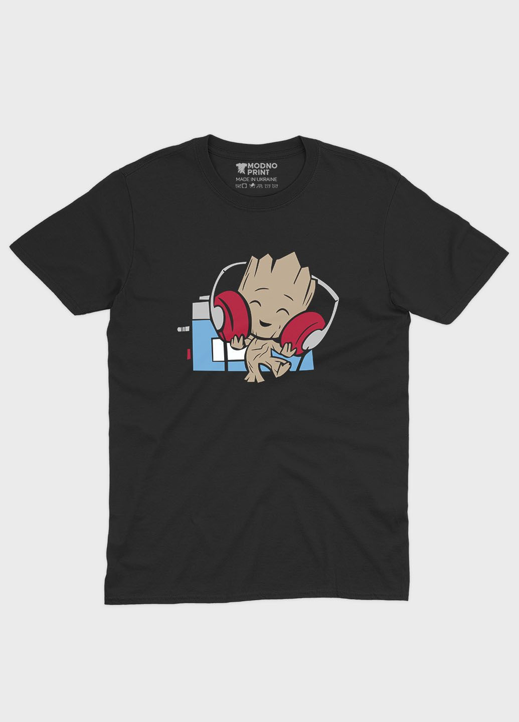 Женская футболка с принтом супергероев - Часовые Галактики (TS001-1-BL-006-017-005-F) Modno - (292117220)