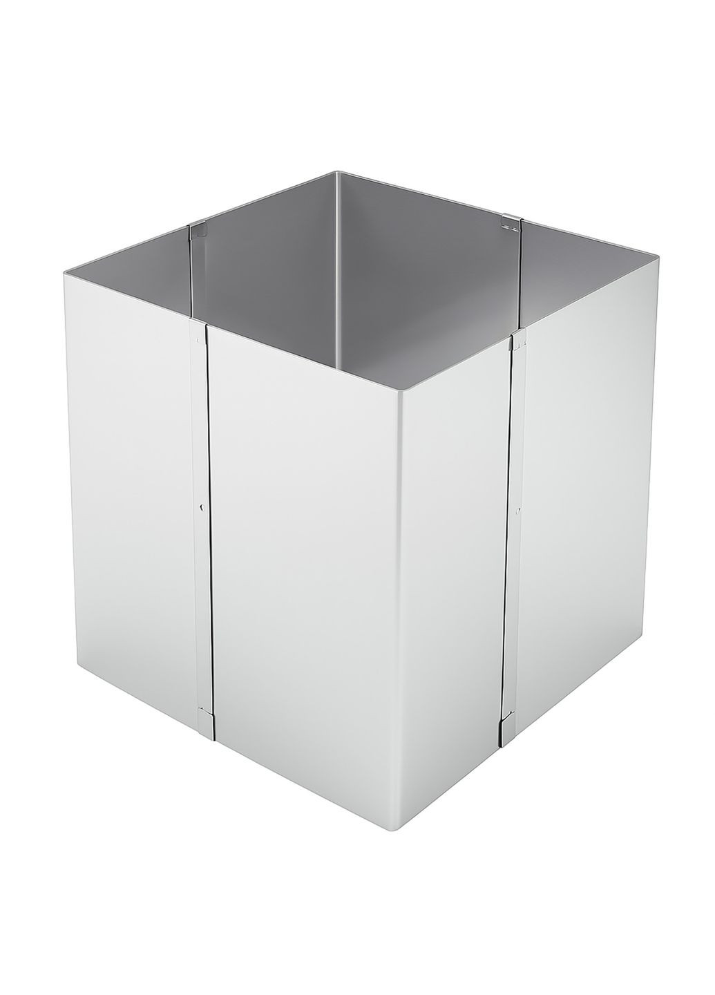 Набір із 6 розсувних квадратних форм для випікання та збирання тортів (квадрат для торта) 15-28 см різної висоти Master Class (330127490)