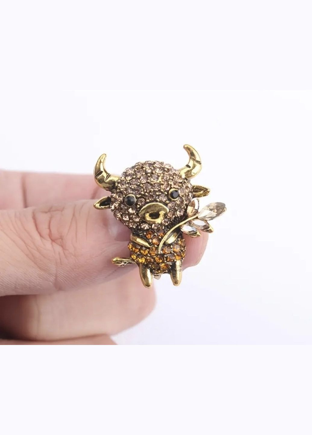 Брошь "Бычок" China (345751402)