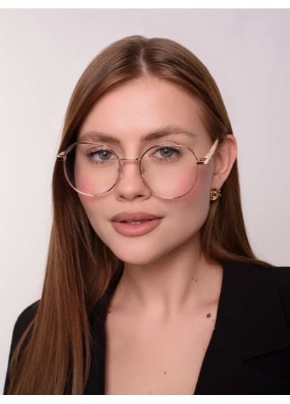 Захисні окуляри для роботи за компютером металеві іміджеві БлюБлокер Matsuda (365301014)