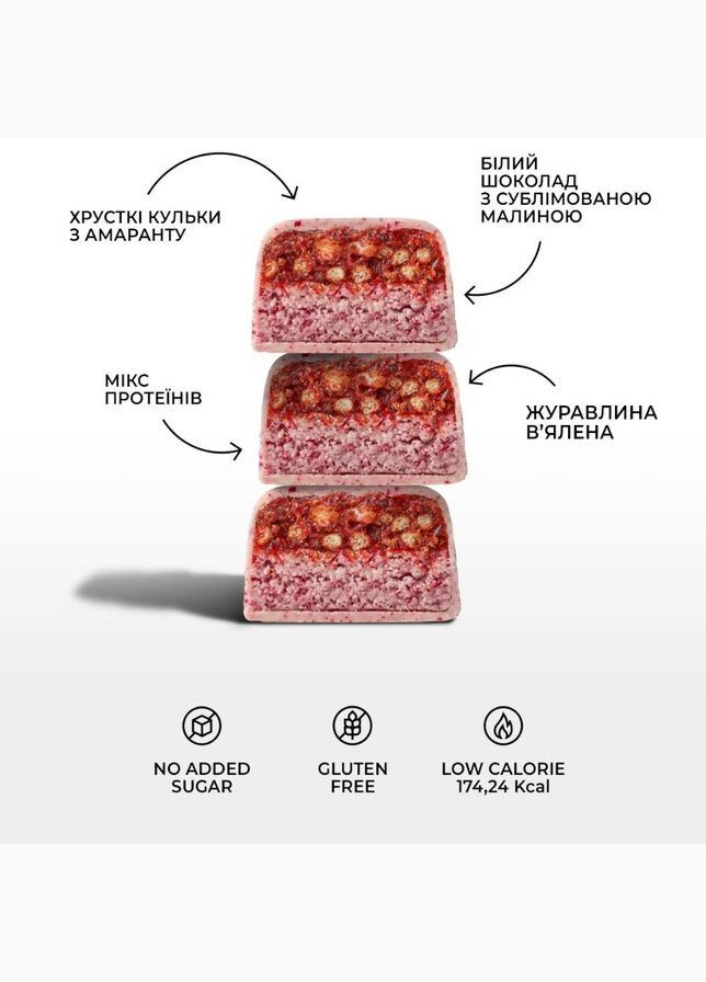 Батончик Space Bite, 45 грамм, малина-клюква Клюква-малина Spacefood (329194503)