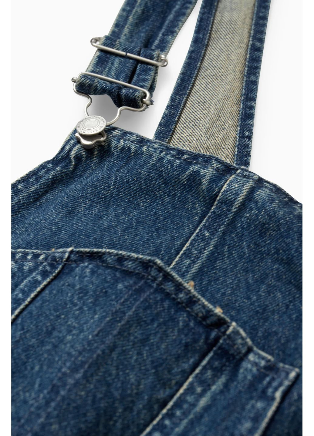 Джинсовий комбінезон C&A однотонний синій кежуал