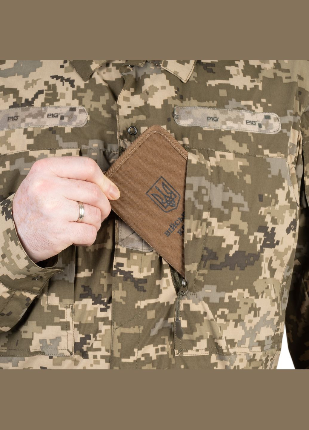 Рубашка полевая тропическая ALTITUDE Украинский цифровой камуфляж (ММ-14) P1G (315822361)