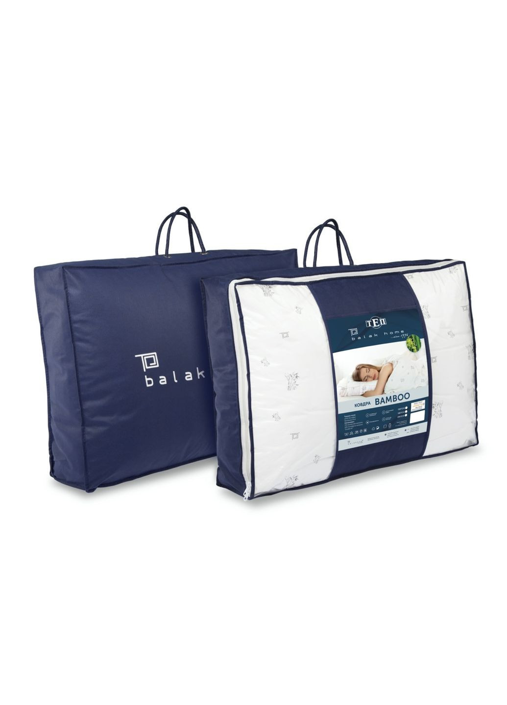 Одеяло евро Membrana Print Bamboo 1-02576-00000 200х210 см ТЕП (365964951)