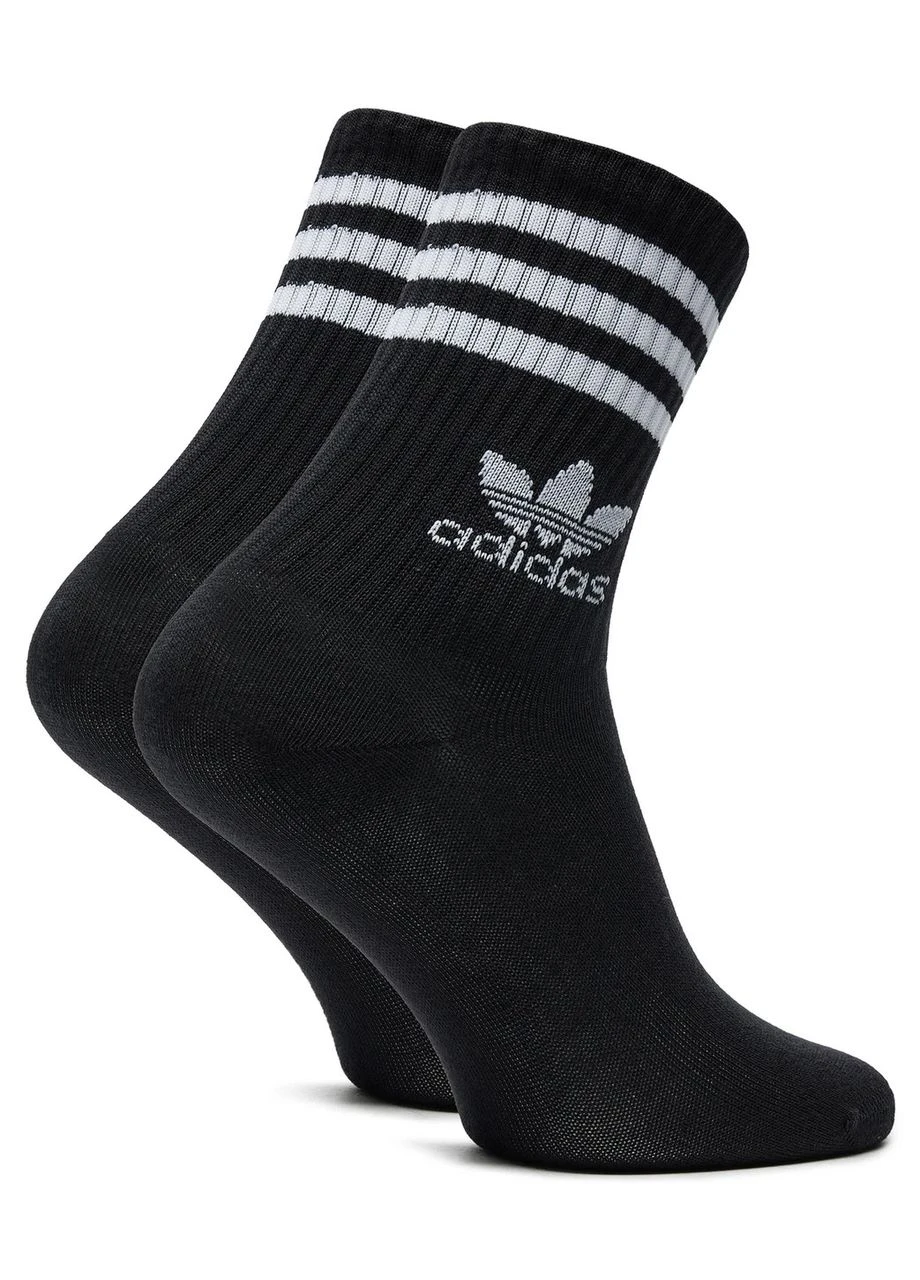 Чёрные носки crew sock 3str уни s ( ) adidas (399461823)