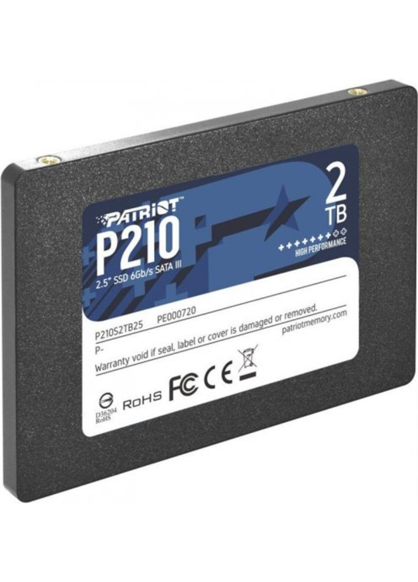 SSD P210 2TB 2.5" 7mm SATAIII 3D QLC Patriot (318326297)