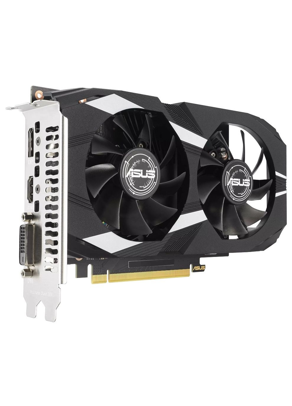 Видеокарта GeForce RTX 3050,, DUAL OC, 6Gb GDDR6, 96bit, DVI-D/HDMI/DP, 1537/14000 MHz (DUAL-RTX3050-O6G) Asus (314973526)