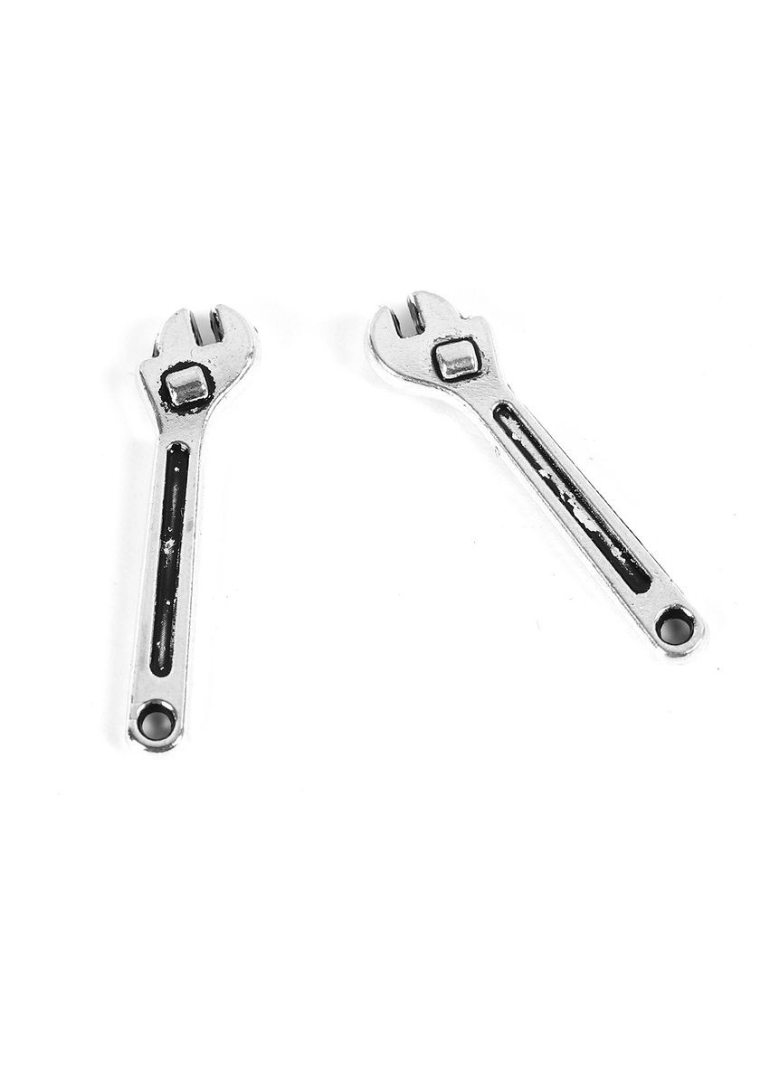 Подвески металлические Кулон разводной ключ трубный ключ Античное серебро 23 мм x 6 мм Finding (334729219)
