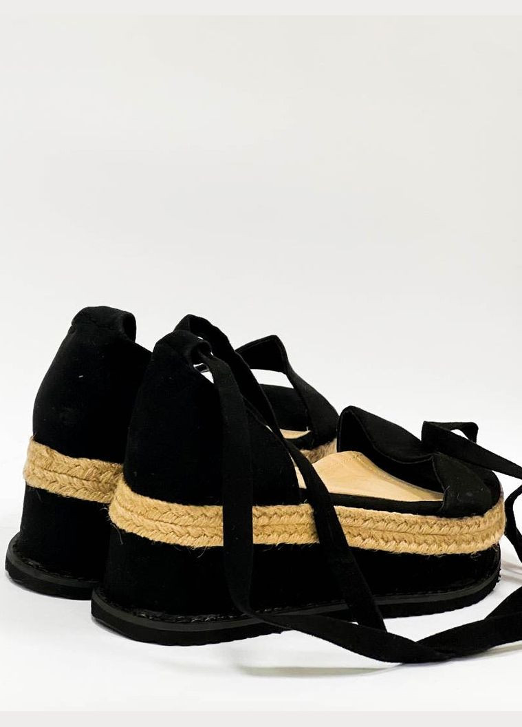 Черные босоножки Raid