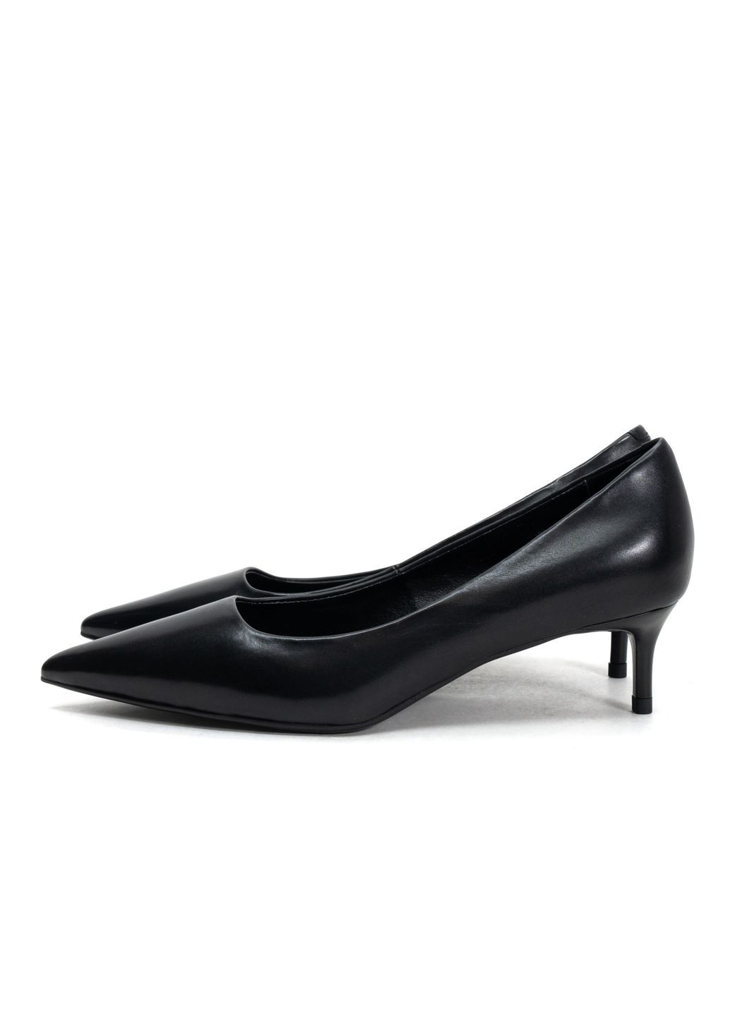 Brocoli Туфлі 01588 Чорні туфлі-човники чорний з натуральна шкіра, — (351376545)