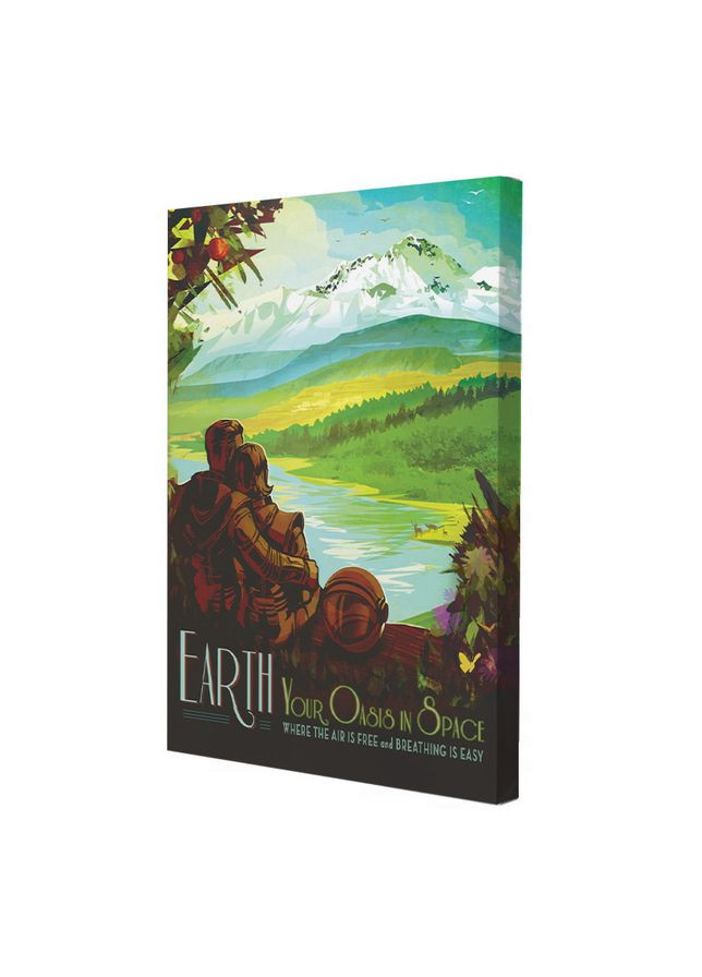 Набір постерів Your oasis in Space (PS-091) 3 шт в наборі Riviera Blanca (303136133)