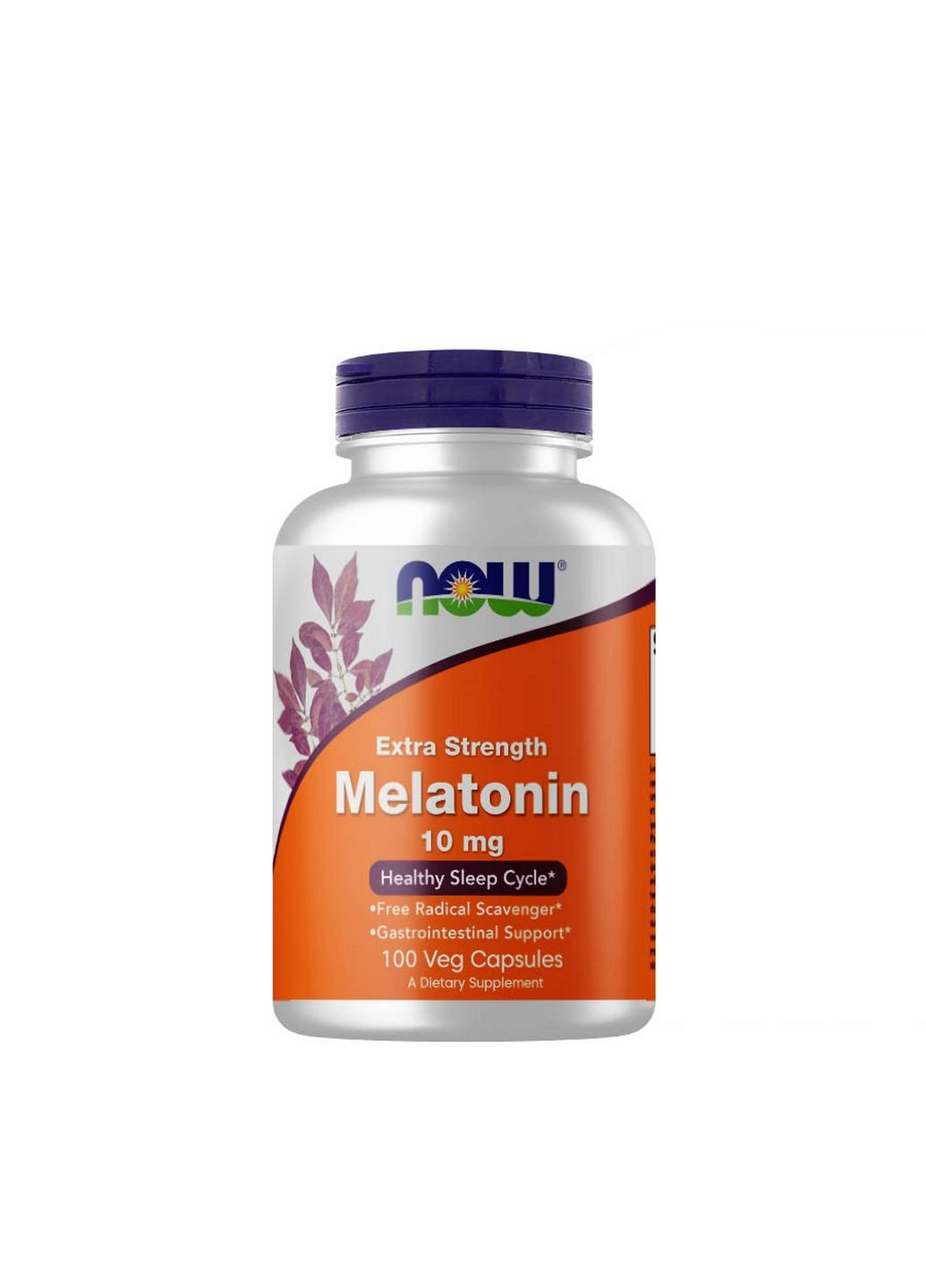 Натуральная добавка Melatonin 10 mg, 100 вегакапсул Now (293341677)