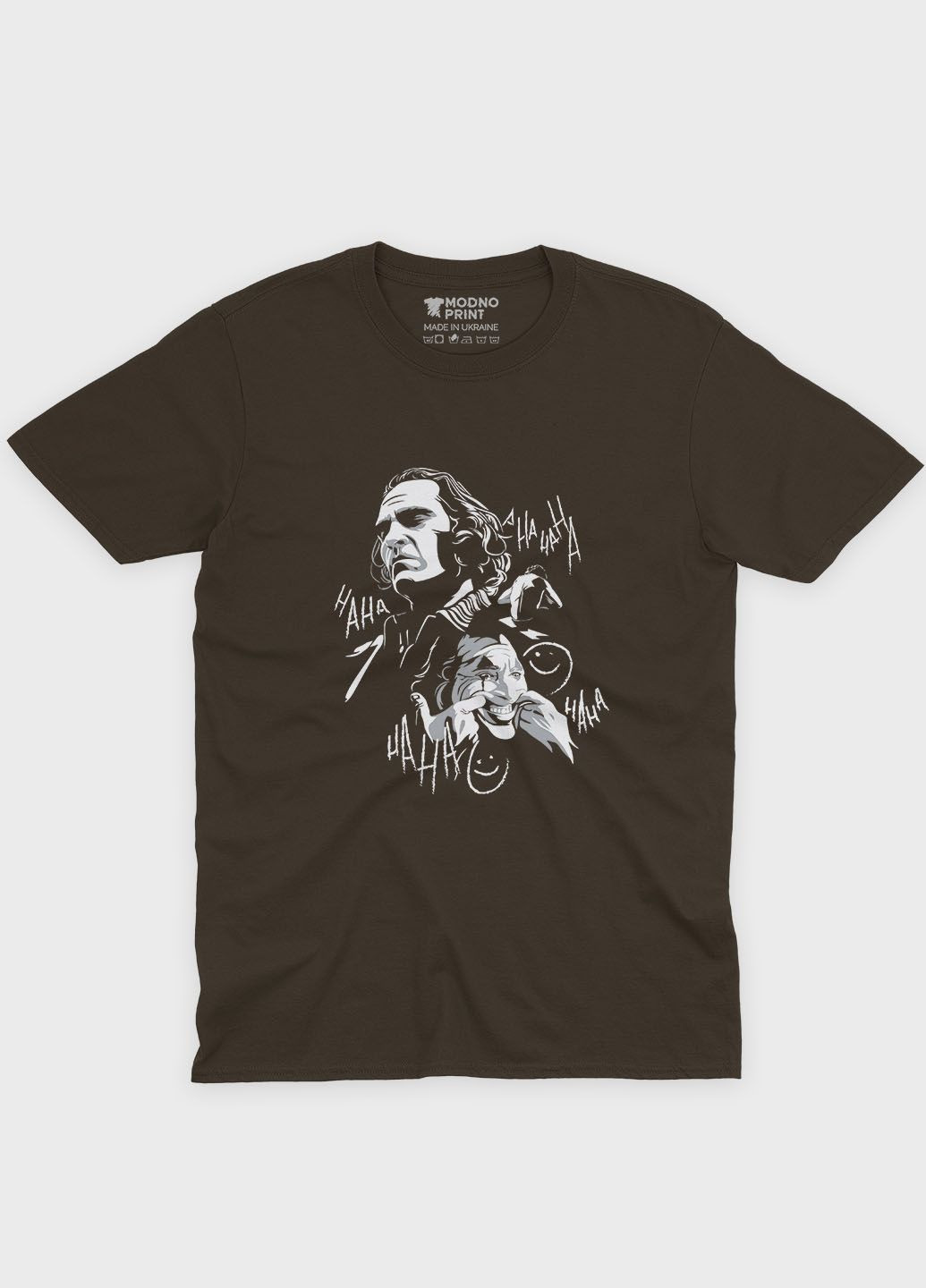 Женская футболка с принтом супервора - Джокер (TS001-1-DCH-006-005-024-F) Modno - (311537834)