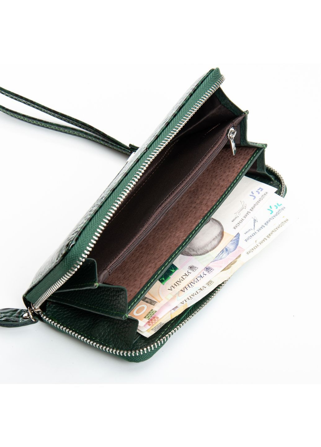 Жіночий шкіряний гаманець на блискавці Dr. Bond PEW38 (362623975)