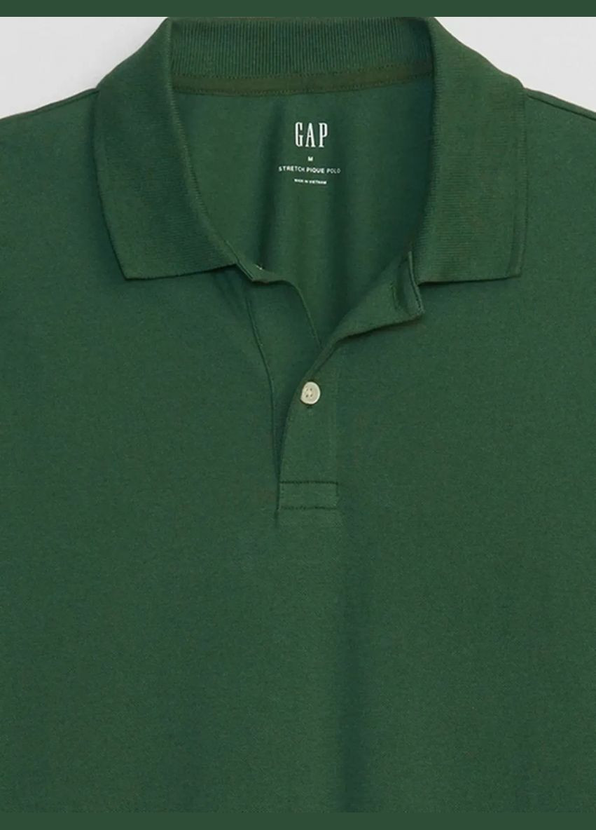 Зеленая футболка Gap поло 547250 green gables