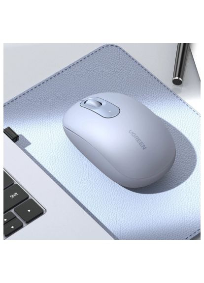 Мышка (90671) Ugreen MU105 Wireless Light Blue (366652124)