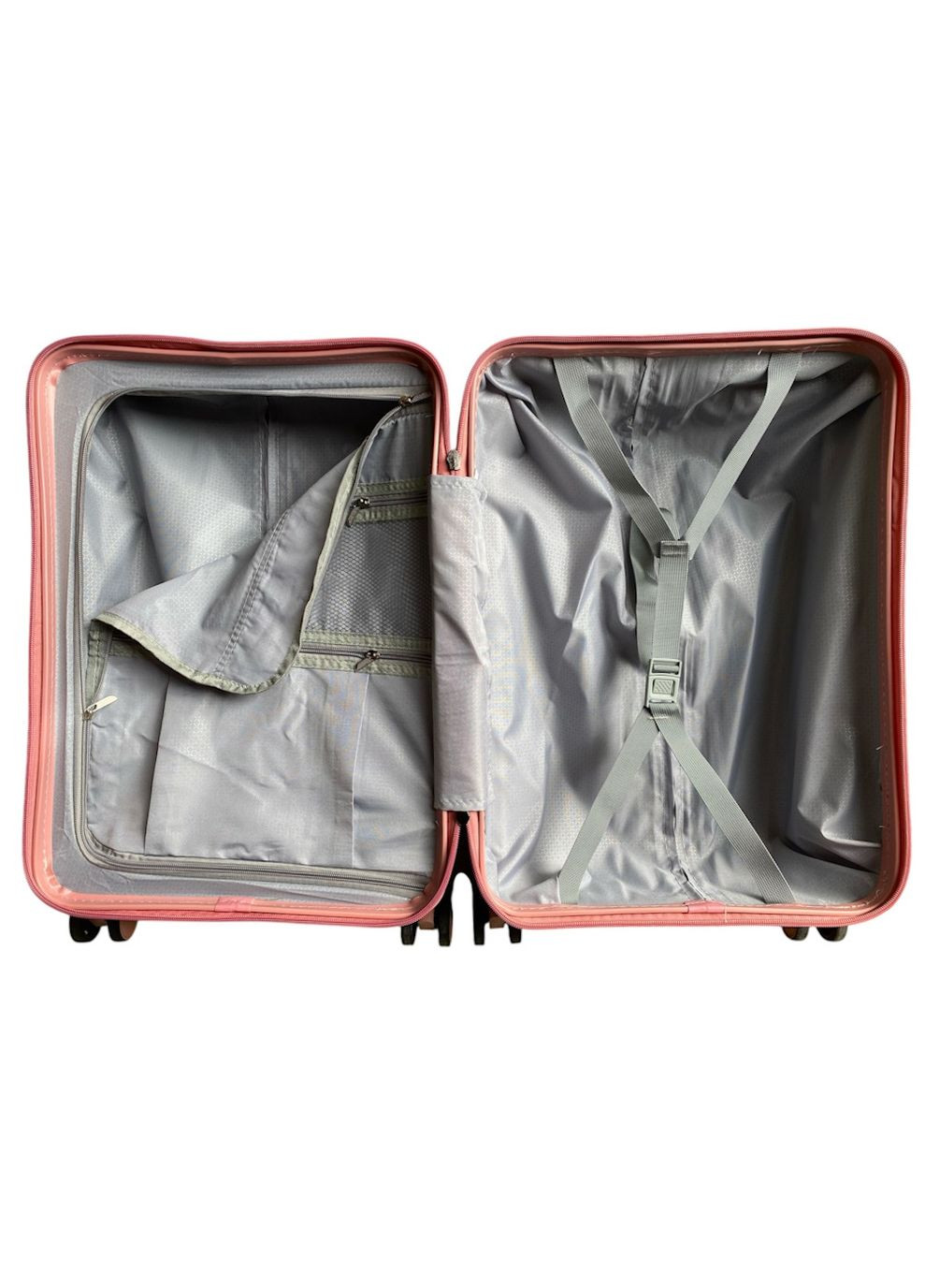 Чемодан малый под ручную кладь (S) 015 поликарбонат Розовое золото Milano (324985639)