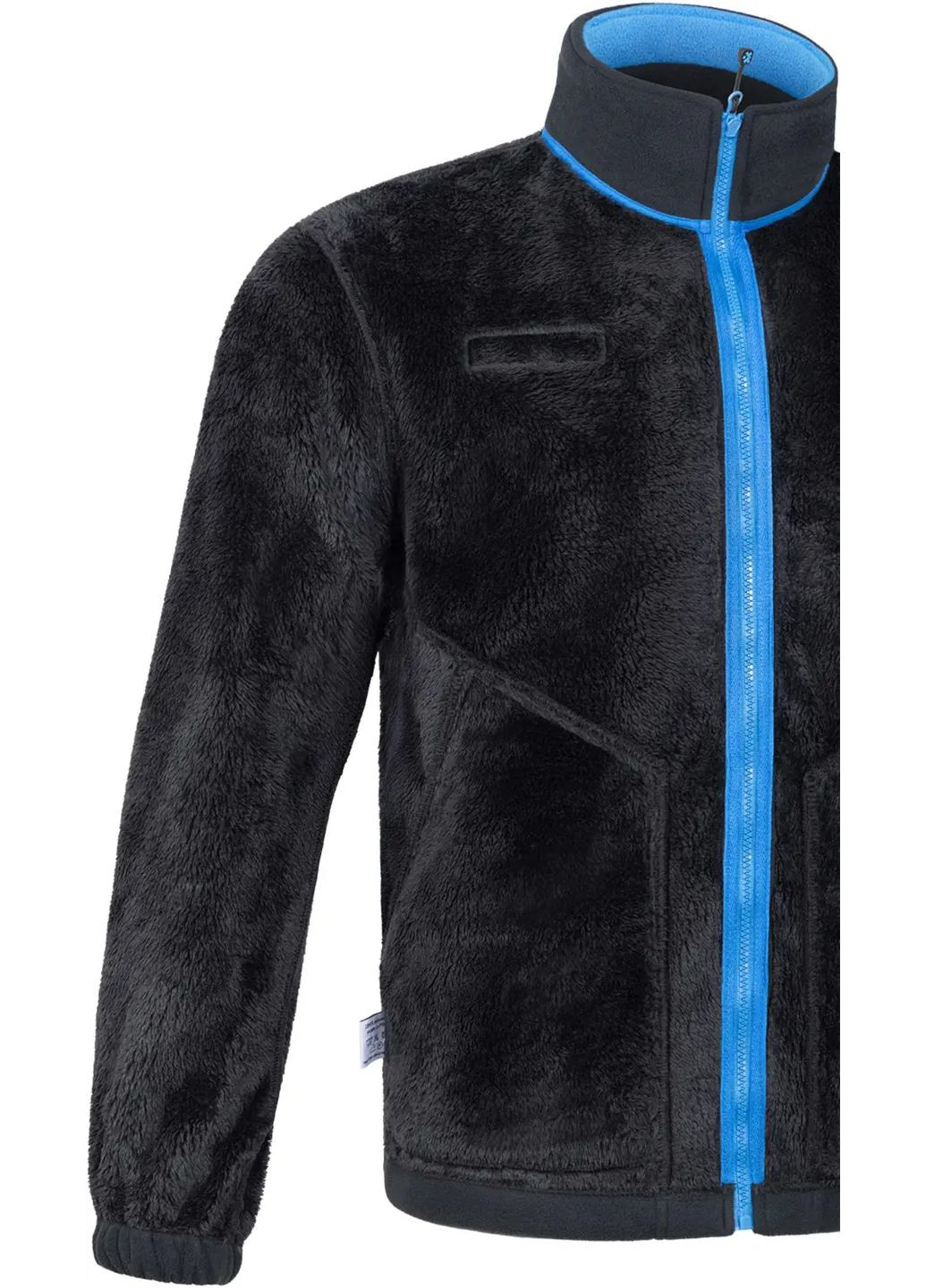 Комбинированная демисезонная кофта viking fishing odi polar fleece black/blue No Brand