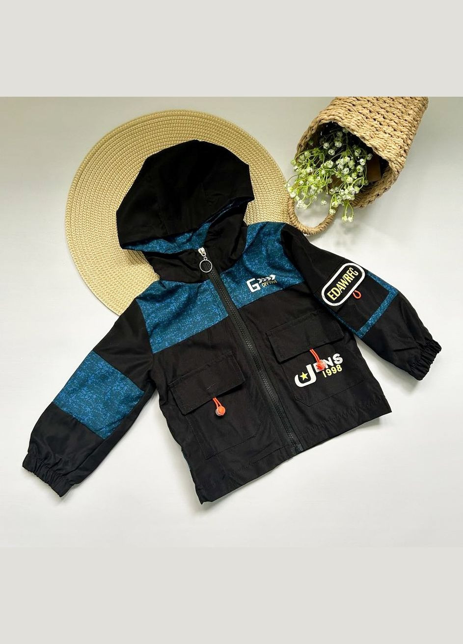 Комбінована демісезонна вітрівка для хлопчика dg 10407 No Brand