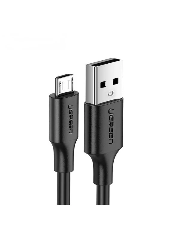 Кабель US289 USB 2.0 - micro-USB Nickel Plating 1м чорный (60136) Ugreen (392011752)