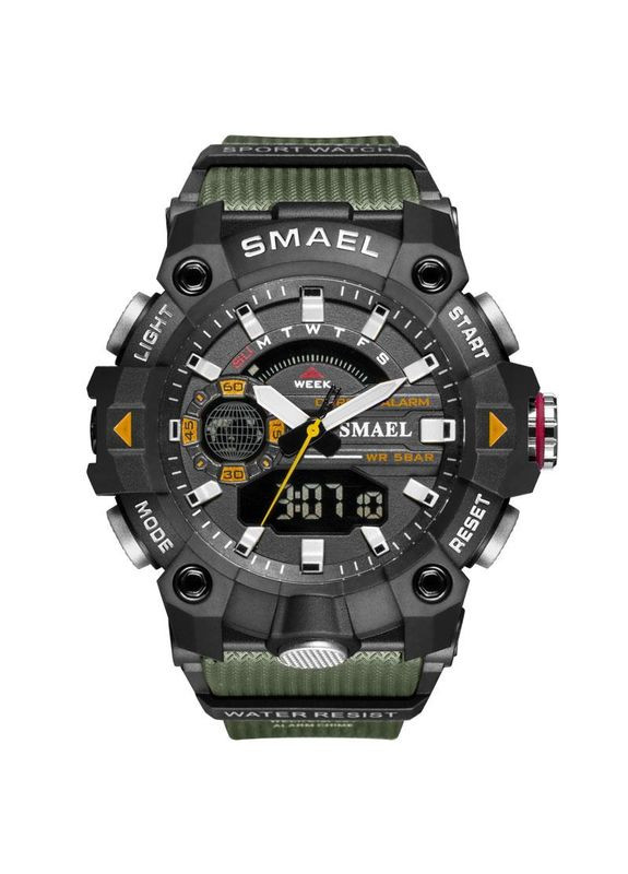 Мужские наручные часы 8040 watсh (Army Green) Smael (322334189)