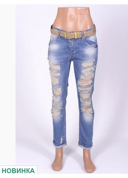 Джинси жіночі рвані Туреччина 28р Cracpot (350349650)