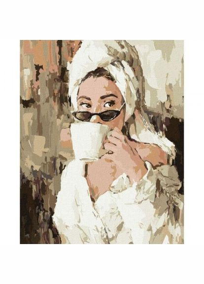 Картина по номерам "Утро с кофе" Ідейка (318527852)