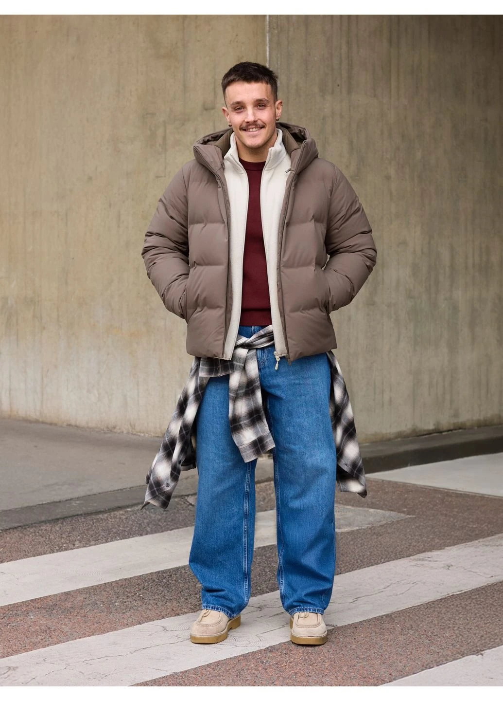 Сорочка фланель (480803) Uniqlo (378634278)