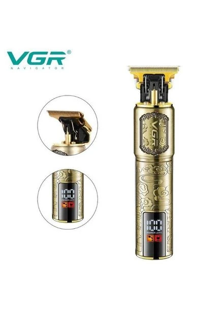 Машинка для стрижки волос V-073 аккумуляторный беспроводной триммер для бороды и усов VGR (396870824)
