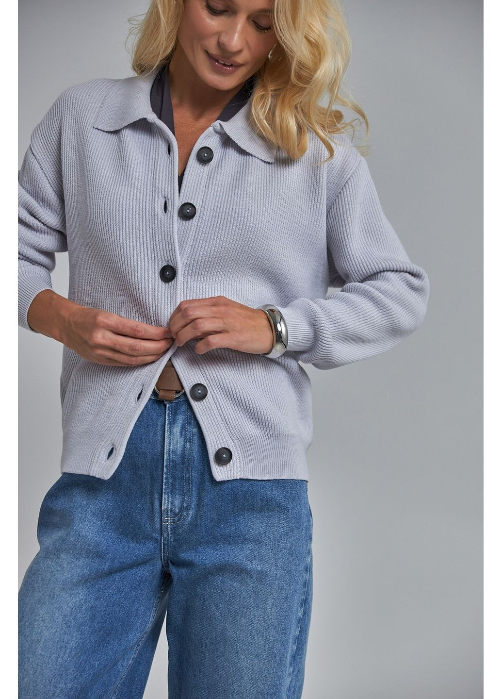 Кардиган з вовняної пряжі преміум 2900 Triko Bakh (369003670)