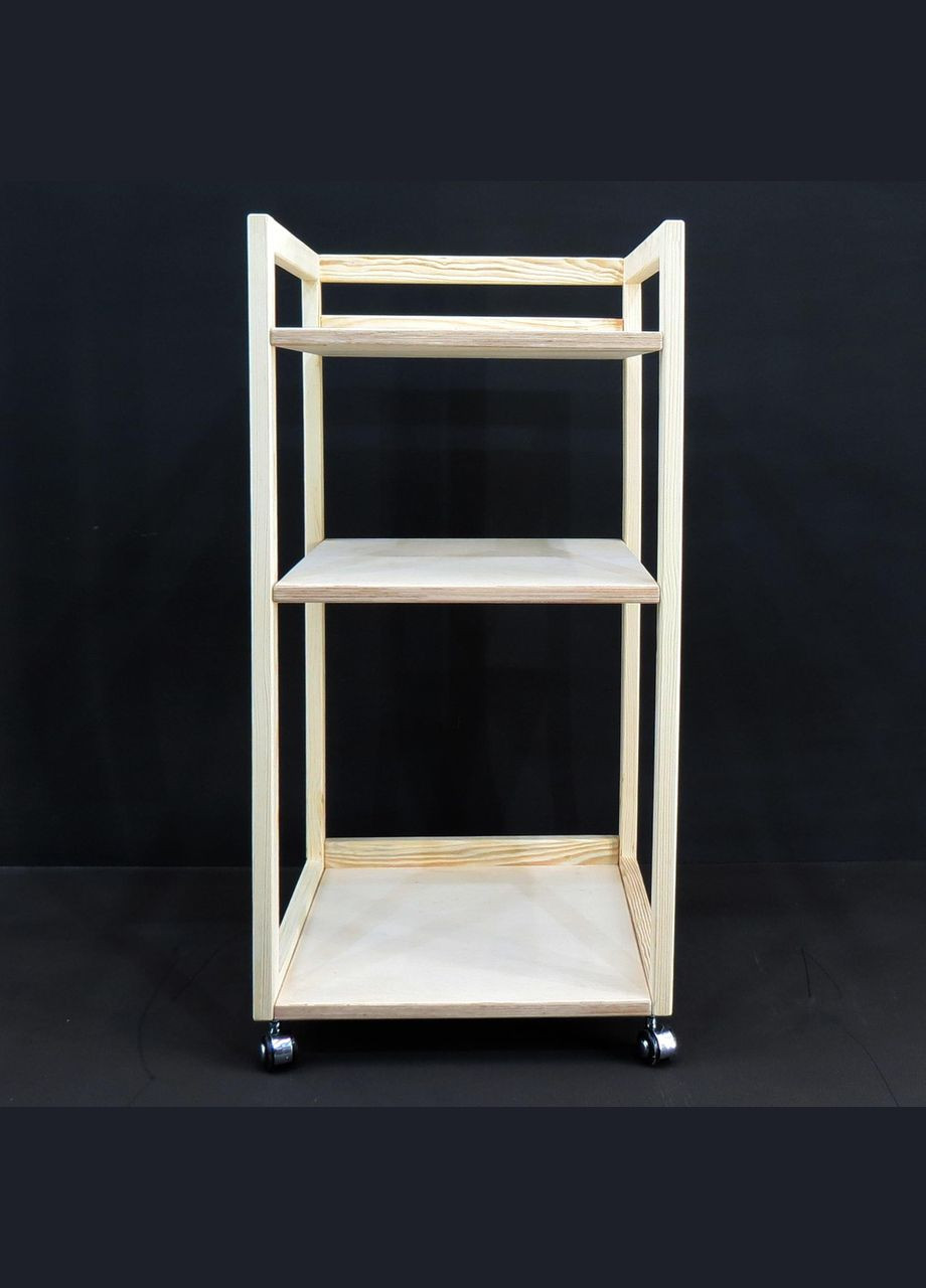 Тумба для принтера из дерева Фаяра 50х50 бланже (ТДП-50501001) No Brand (328413996)