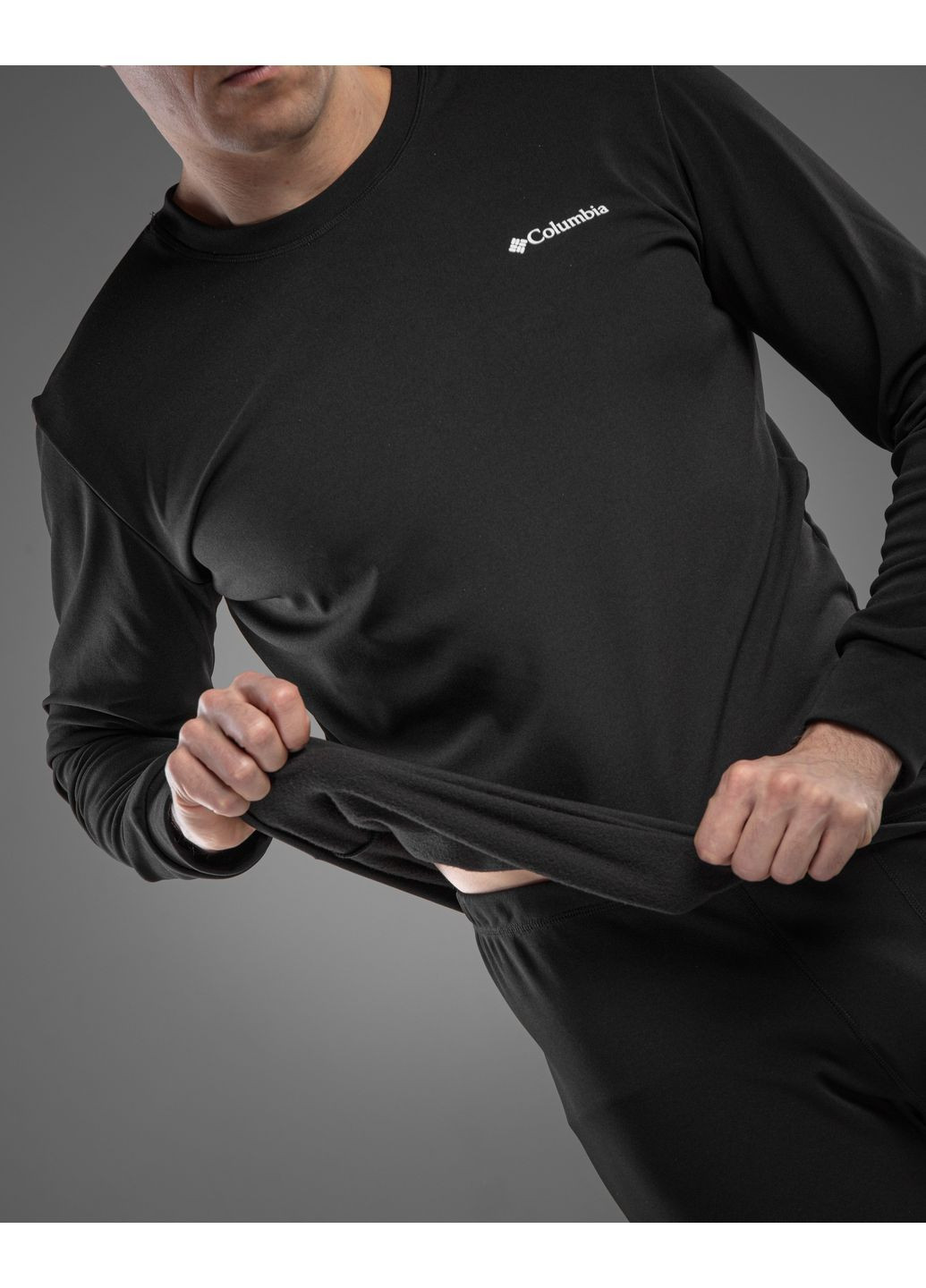 Чоловічий термокостюм на мікрофлісі з логотипом великий розмір Vakko (367840704)