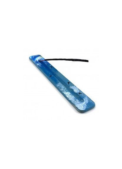 Подставка под аромат (260х40х7 мм), расписано вручную, массив дерева "Морской брез" No Brand (316717742)