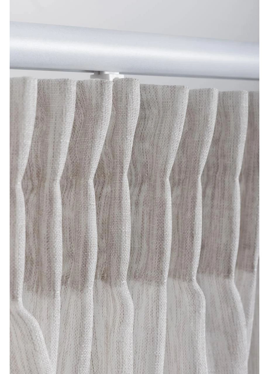 Льняная тюль 2м х от 2,5м до 3м HYGG (370598660)