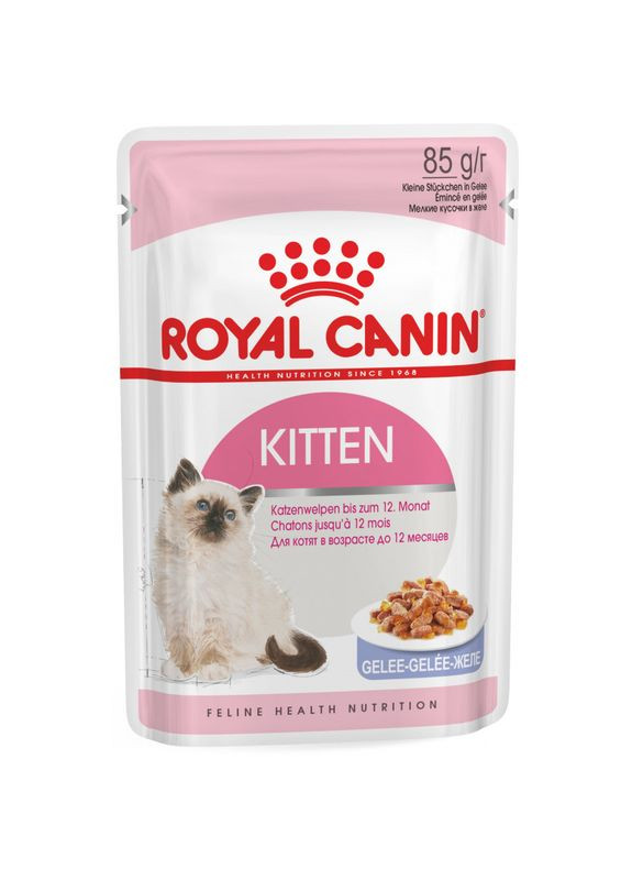 Паучи KITTEN INSTINCTIVE IN JELLY 85 г (9003579311714) (4150001) Royal Canin (279567137)