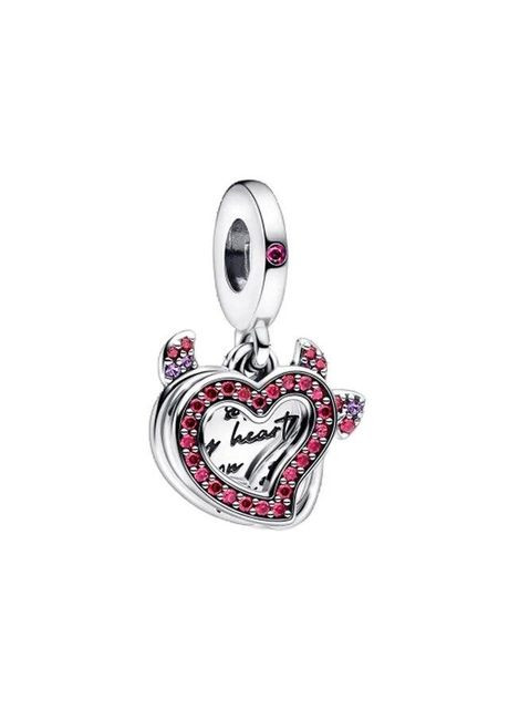 Срібна намистина-підвіска "Ти запалив моє серце" Kabluchka (355347390)