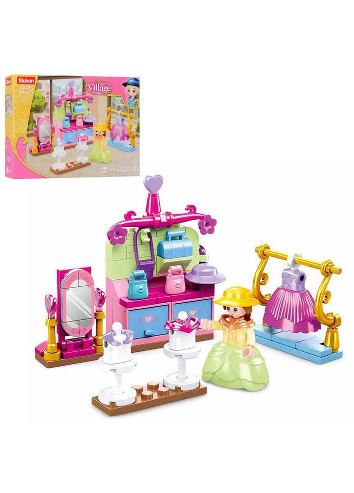 Конструктор Модный бутик, (M38-B0903), 103 детали Sluban (338531703)