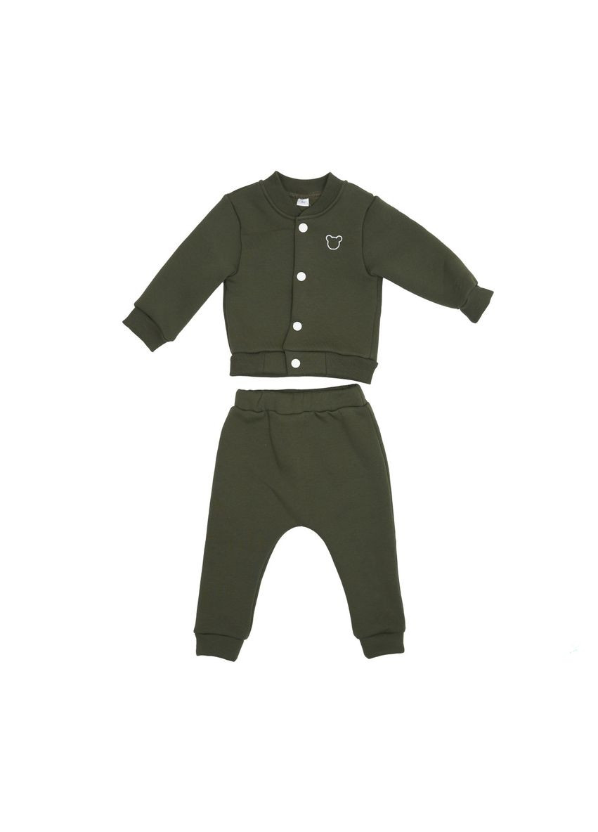 Оливковий (хакі) костюм, трикотажний, утеплений, р.74, хакі () Twins W-120-КТУ-74-06