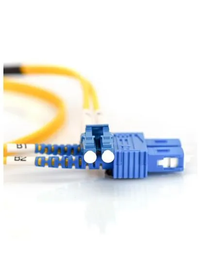Оптичний патчкорд LC/UPC-SC/UPC,9/125,OS2,duplex,2m (DK-2932-02) Digitus LC/UPC-SC/UPC, 9/125, OS2, duplex, 2m (401039771)