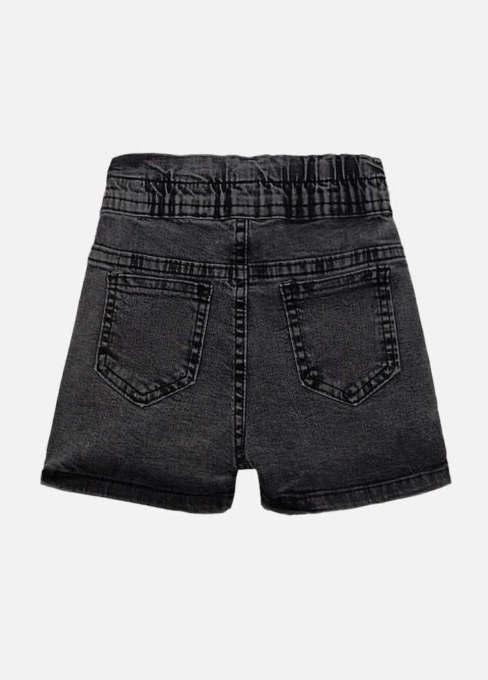 Шорти джинсові для дівчинки колір сірий CB-00221947 Hiwro (319114934)